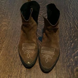 Golden goose size 38 cowboy boots